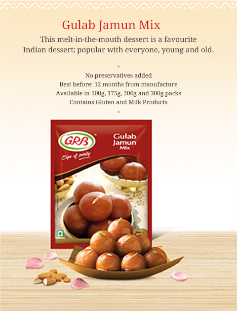 grb gulab jamun 500g price